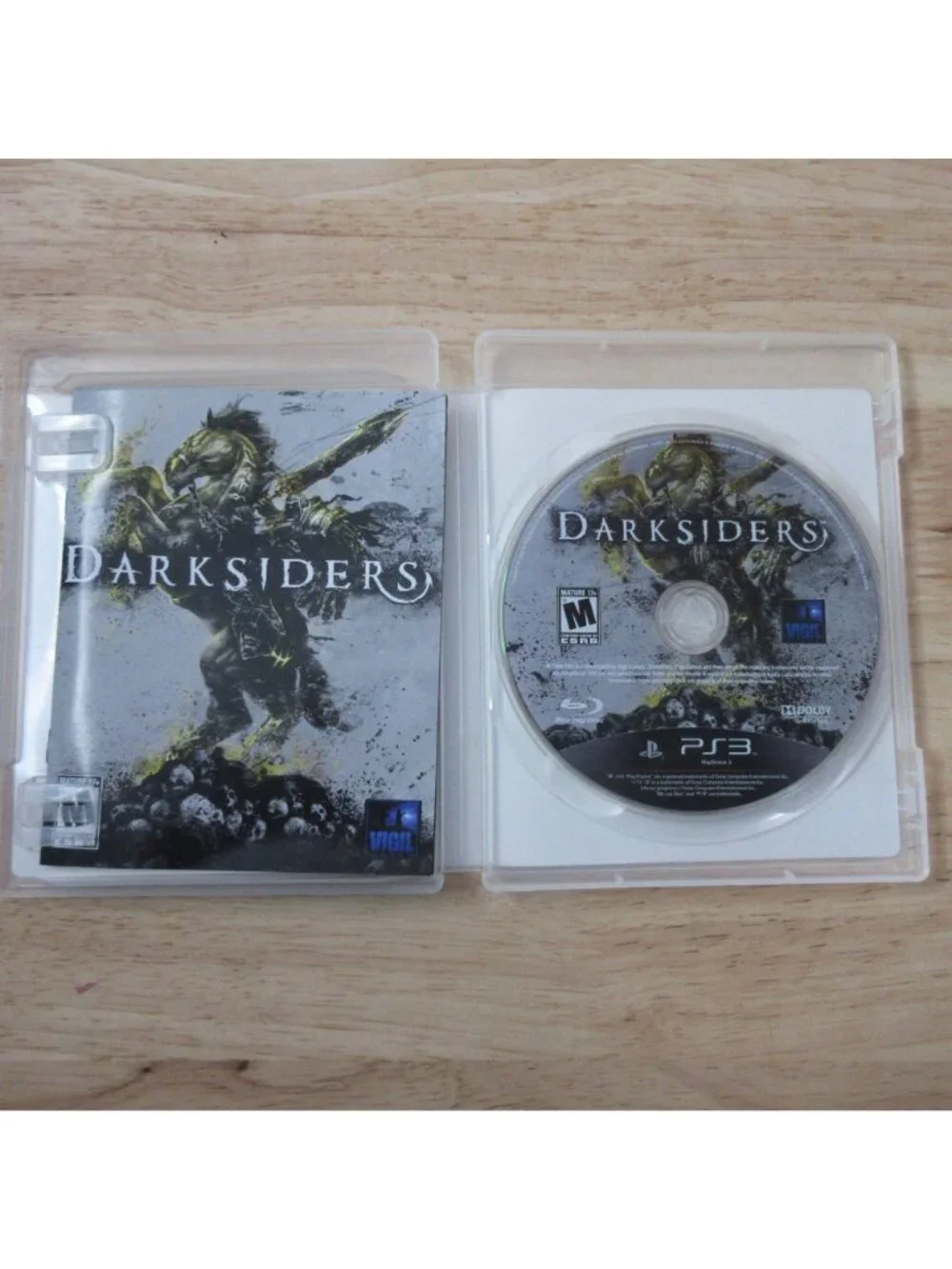 Darksiders (Sony PlayStation 3, 2010) PS3 CIB Complete with Manual